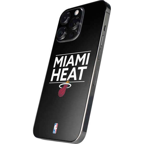 NBA Miami Heat Standard - Black iPhone 16 Pro Skin